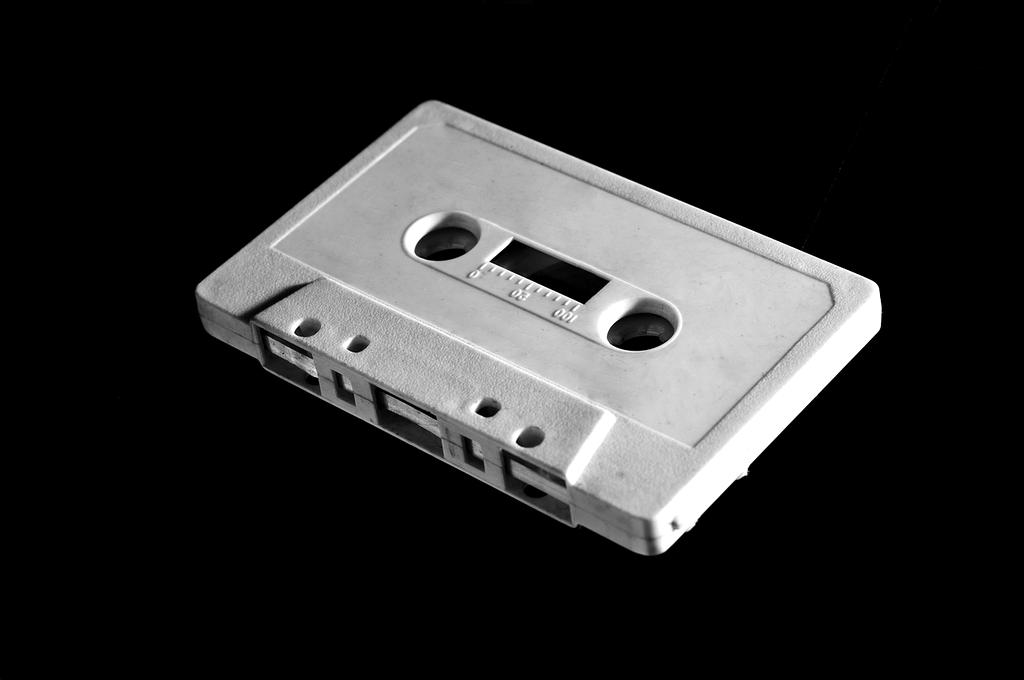 Vintage magnetic tape storage unit