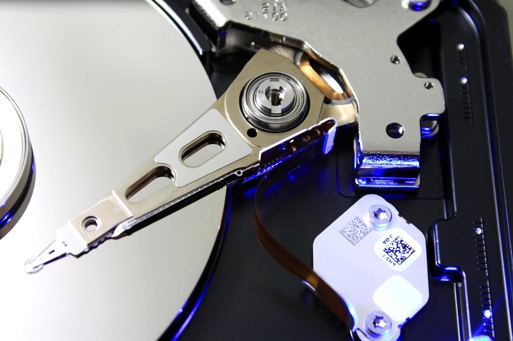Early hard disk drive model